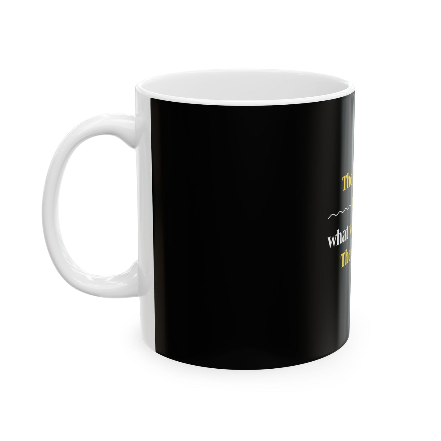 Black Ceramic Mug 50, (11oz, 15oz)