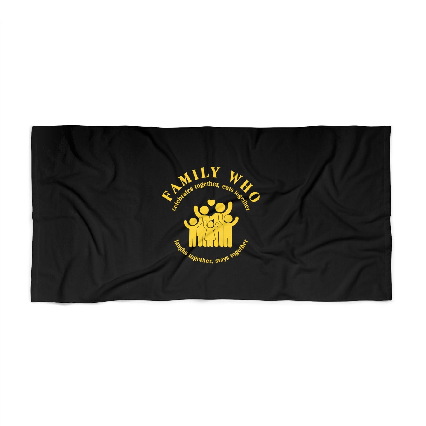 Black Beach Towel 5