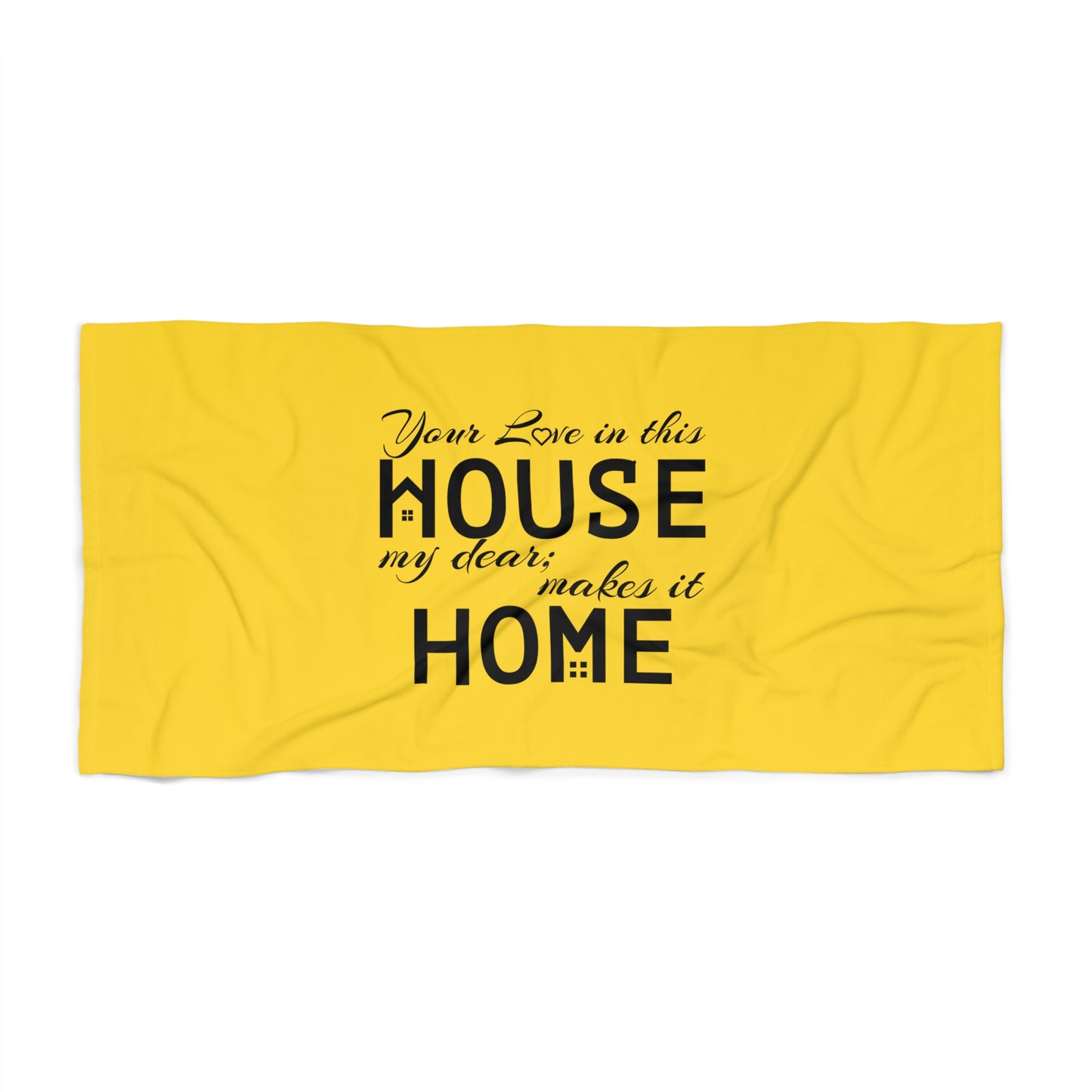 Yellow Beach Towel 28