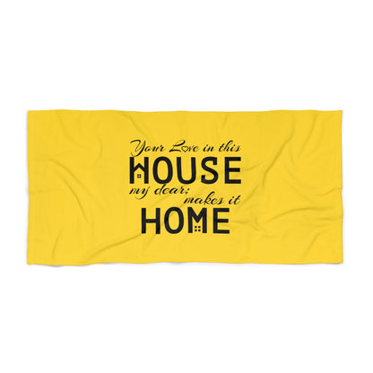 Yellow Beach Towel 28