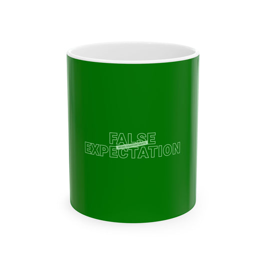 Green Ceramic Mug 40, (11oz, 15oz)