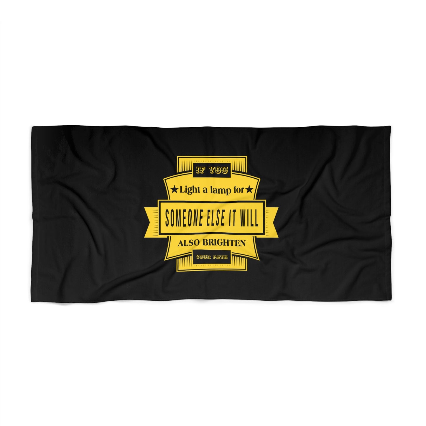 Black Beach Towel 12