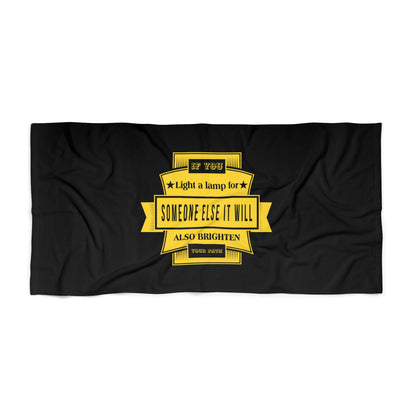 Black Beach Towel 12